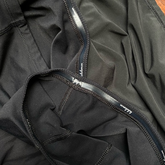 lululemon athletica pace setter Black Ruffle Mini Skirt/Skort 6tall - Picture 8 of 8